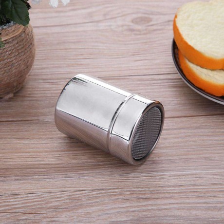 Mini Stainless Steel Chocolate Shaker Sugar Powder Flour Sifter With Cover