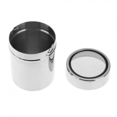 Mini Stainless Steel Chocolate Shaker Sugar Powder Flour Sifter With Cover