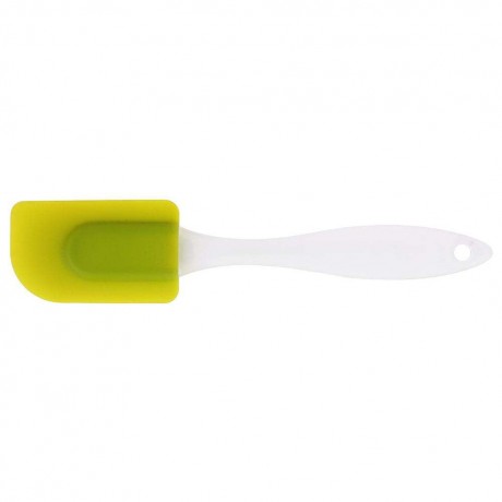 Silicone Butter Cake Cream Spatula Heat Resistant Baking Scraper(Green)