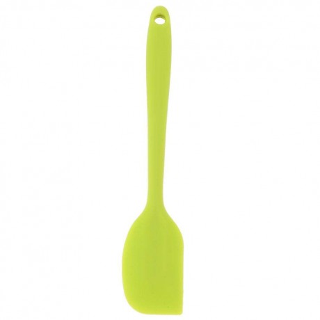 Silicone Butter Cake Cream Spatula Heat Resistant Baking Scraper(Green)