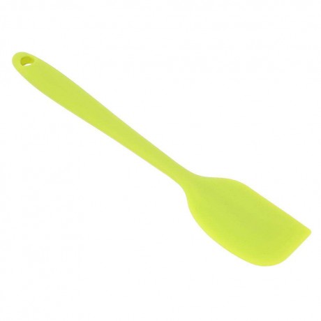 Silicone Butter Cake Cream Spatula Heat Resistant Baking Scraper(Green)