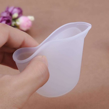 Crystal Glue Silicone Measuring Cup DIY Cake Baking Mold Tool with Scale