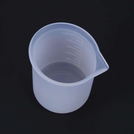 Crystal Glue Silicone Measuring Cup DIY Cake Baking Mold Tool with Scale