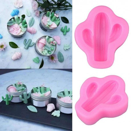 Cactus Silicone Chocolate Molds DIY Fondant Cake Decor Home Baking Tool