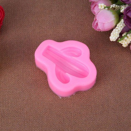 Cactus Silicone Chocolate Molds DIY Fondant Cake Decor Home Baking Tool