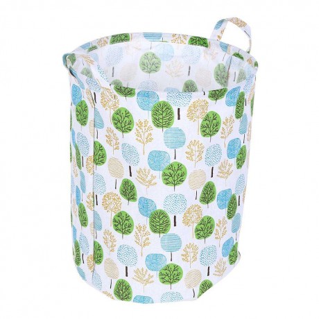 Cylindrical Stand Laundry Basket Washing Storage Bucket Sundries Barrel