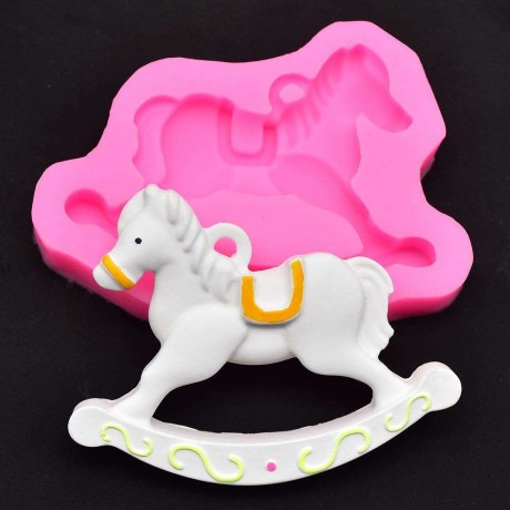 Hobbyhorse Fondant Chocolate Silicone Molds DIY Cake Decorating Baking Tool