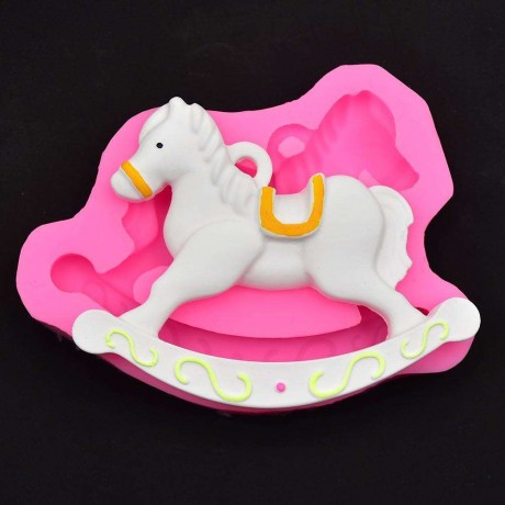 Hobbyhorse Fondant Chocolate Silicone Molds DIY Cake Decorating Baking Tool