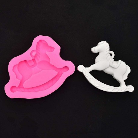 Hobbyhorse Fondant Chocolate Silicone Molds DIY Cake Decorating Baking Tool