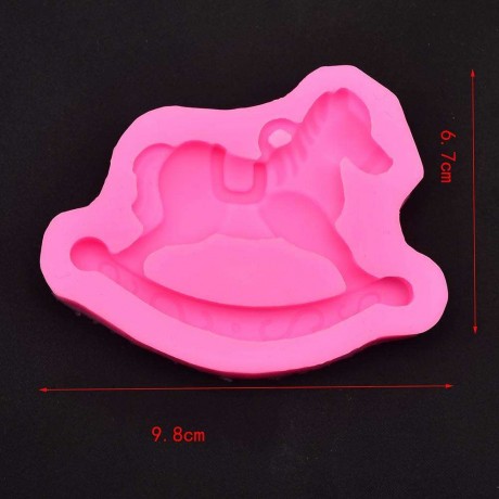 Hobbyhorse Fondant Chocolate Silicone Molds DIY Cake Decorating Baking Tool