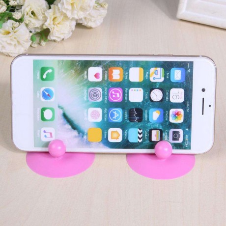 2pcs UFO Shape Multi-function Vacuum Sucker Suction Cup Hanging Hooks(Pink)