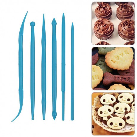 14pcs Flower Sugar Cutter Shaping Knife Fondant Cake Decorating Baking Tool