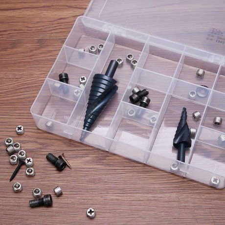 12 Grids Component Storage Box Screw Hardware Tool Holder Organizer Case