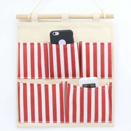 Waterproof Door Hanging Storage Bag Stationery Phone Holder Organizer