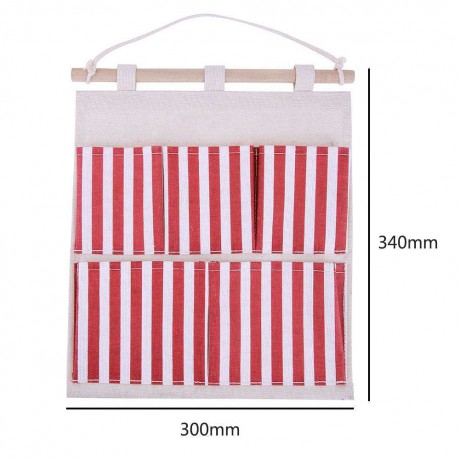 Waterproof Door Hanging Storage Bag Stationery Phone Holder Organizer