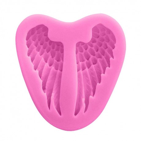 Angel Wing Shape Silicone Candy Fondant Chocolate Cake Mold DIY Baking Tool