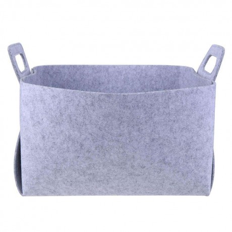 Folding Felt Cloth Anti Dirty ?Toys Storage Basket Holder Home Organizer