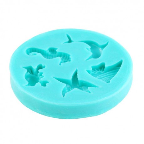 Marine Animal Shape Silicone Cake Mold Jelly Chocolate Pastry Baking Tools