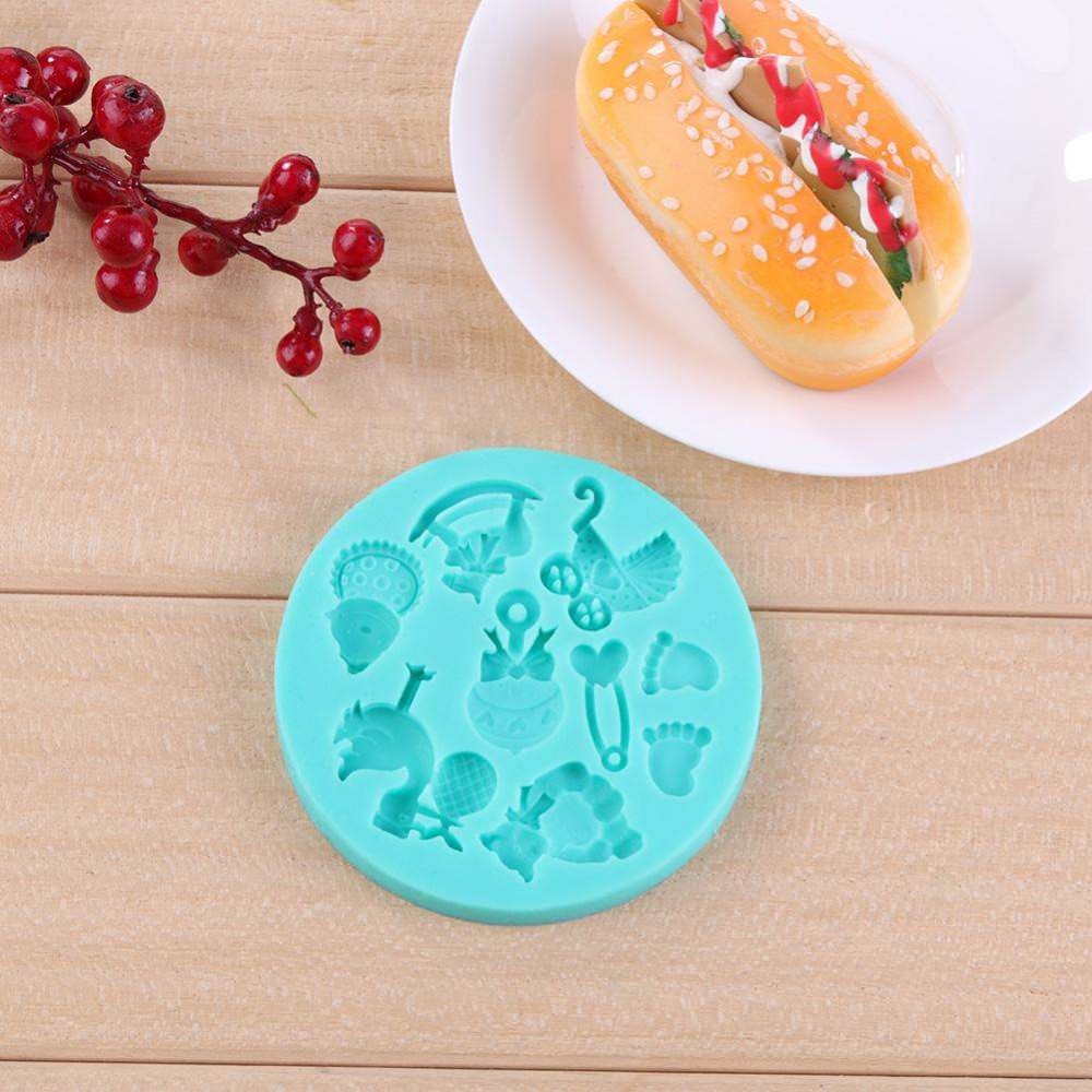 Lovely Silicone Cake Mold Chocolate Jelly Fondant Mould Baking Pastry Tool