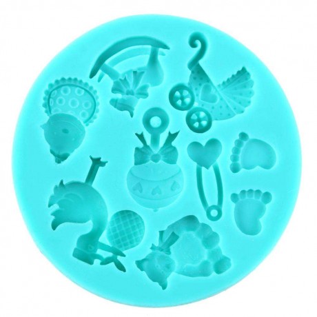 Lovely Silicone Cake Mold Chocolate Jelly Fondant Mould Baking Pastry Tool