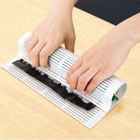 Japanese Sushi Rolling Roller Plastic DIY Rice Balls Roller Mat Sushi Maker