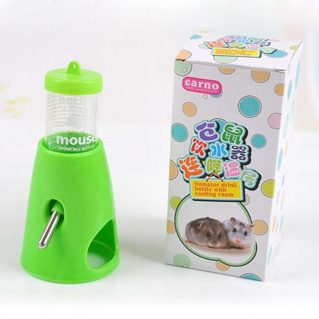 Hamster Water Bottle Dispenser Feeder Hanging Pet Dog Drinking Fountain