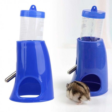 Hamster Water Bottle Dispenser Feeder Hanging Pet Dog Drinking Fountain