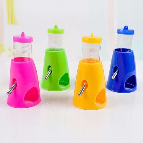 Hamster Water Bottle Dispenser Feeder Hanging Pet Dog Drinking Fountain