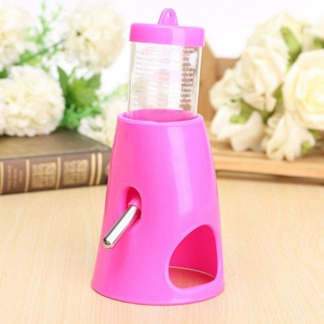 Hamster Water Bottle Dispenser Feeder Hanging Pet Dog Drinking Fountain