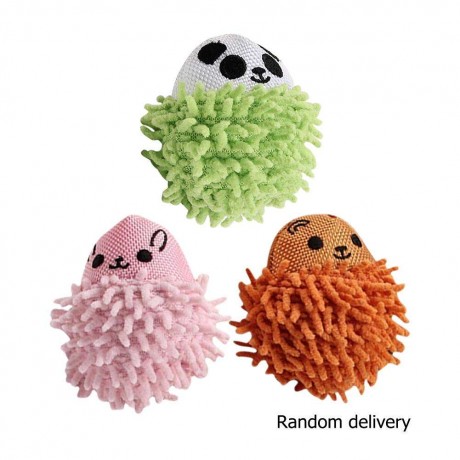 Cute Pet Dog Puppy Chew Squeak Toys Plush Small Hedgehog Bite Resistant Toy