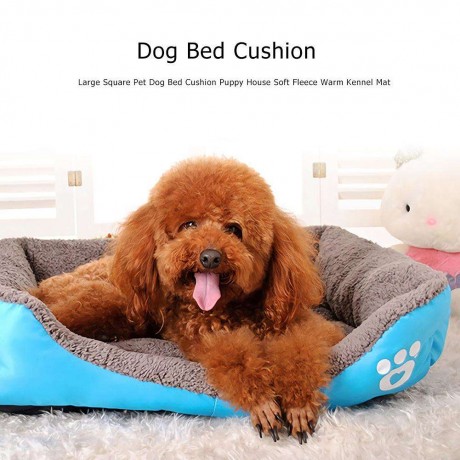 Large Square Pet Dog Bed Cushion Puppy House Soft Warm Kennel Mat