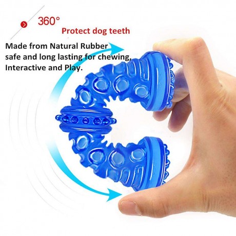 TPR Rubber Pet Dog Sound Bite Chew Resistant Toys Molar Teeth Cleaning Toy