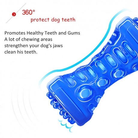 TPR Rubber Pet Dog Sound Bite Chew Resistant Toys Molar Teeth Cleaning Toy