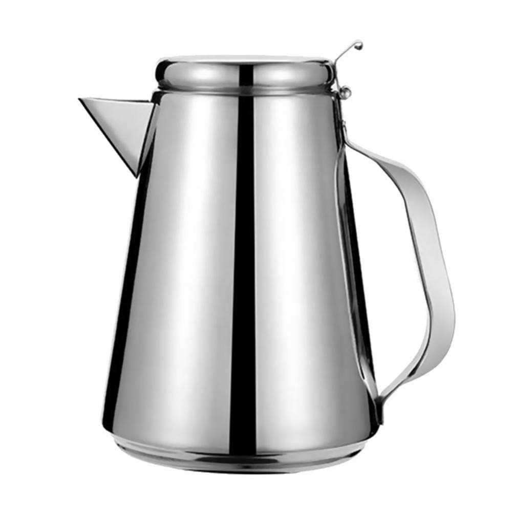 Stainless Steel Cold Water Kettle Tea Coffee Pot Hotel Restaurant Drinkware