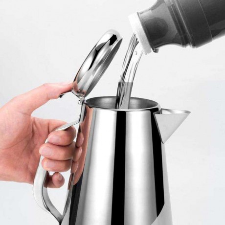 Stainless Steel Cold Water Kettle Tea Coffee Pot Hotel Restaurant Drinkware