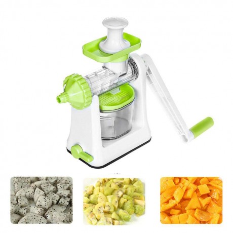 Manual Hand Crank Juicer Orange Lemon Squeezer Fruit Ice Cream Extractor