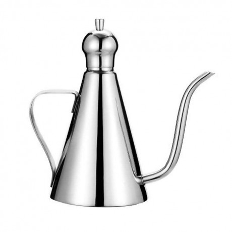 Stainless Steel Gravy Boats Leak-proof Oil Pot Sauce Oil Dispenser Bottle