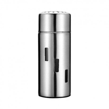 Stainless Steel Seasoning Jar Sugar Pepper Shaker Spice Storage Container