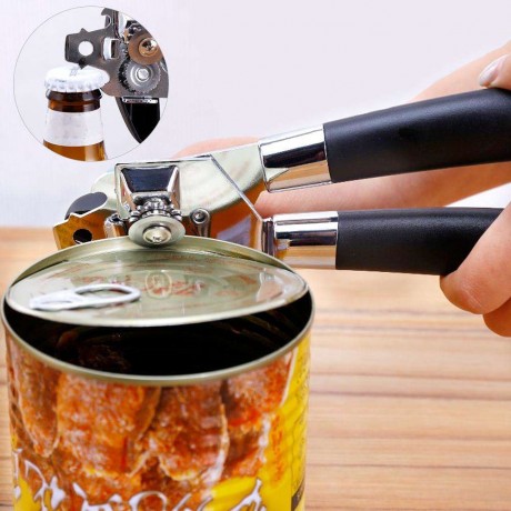 Multifunctional Stainless Steel Can Opener Thick Handle Bottle Openers