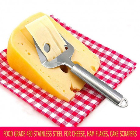 4pcs/set Stainless Steel Pizza Wheel Cutter Cheese Spatula Cake Shovel