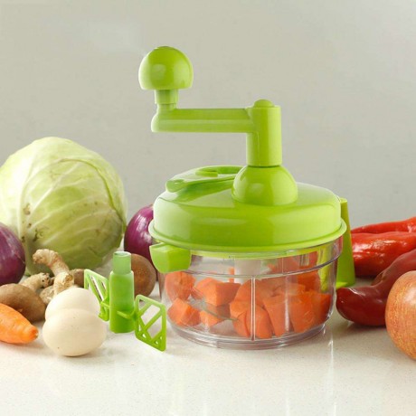 Manual Vegetable Fruit Twist Shredder Food Chopper Cutter Meat Grinder