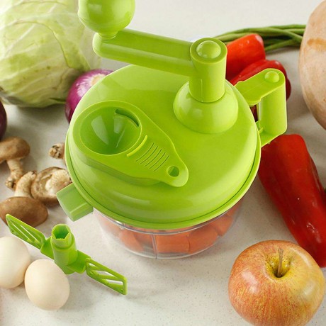 Manual Vegetable Fruit Twist Shredder Food Chopper Cutter Meat Grinder