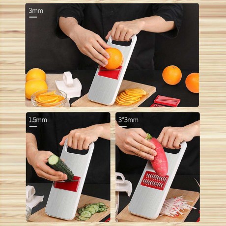 Multifunctional Vegetable Chopper Shredder Potato Cutter Carrot Grater