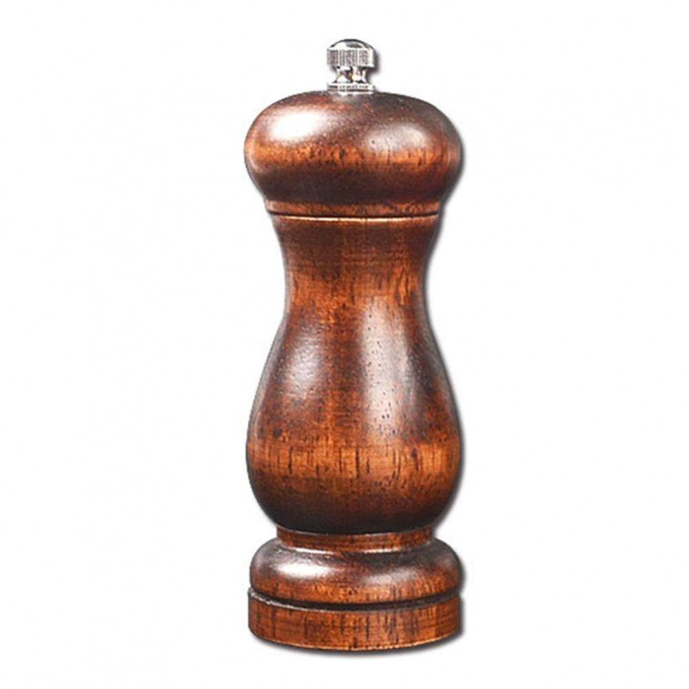 Solid Wood Salt Pepper Mill Adjustable Ceramic Spice Peppercorn Grinder