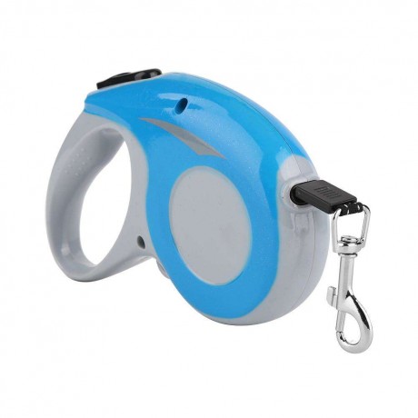 3M Automatic Retractable Dog Lead Leash Puppy Extending Traction Rope (Blue