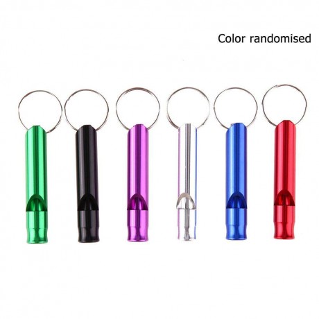 Portable Pet Dog Training Whistle Aluminum Puppy Stop Barking Sound Flute