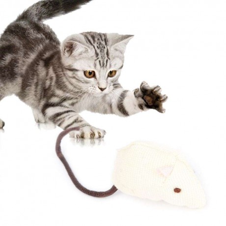 6pcs Pet Cat Toys Plush Simulation Mouse Mice Toy