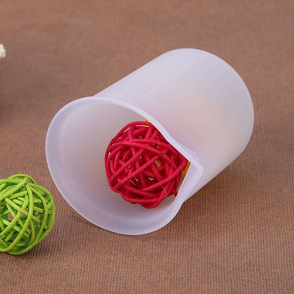 Crystal Glue Silicone Measuring Cup DIY Cake Baking Mold Tool with Scale