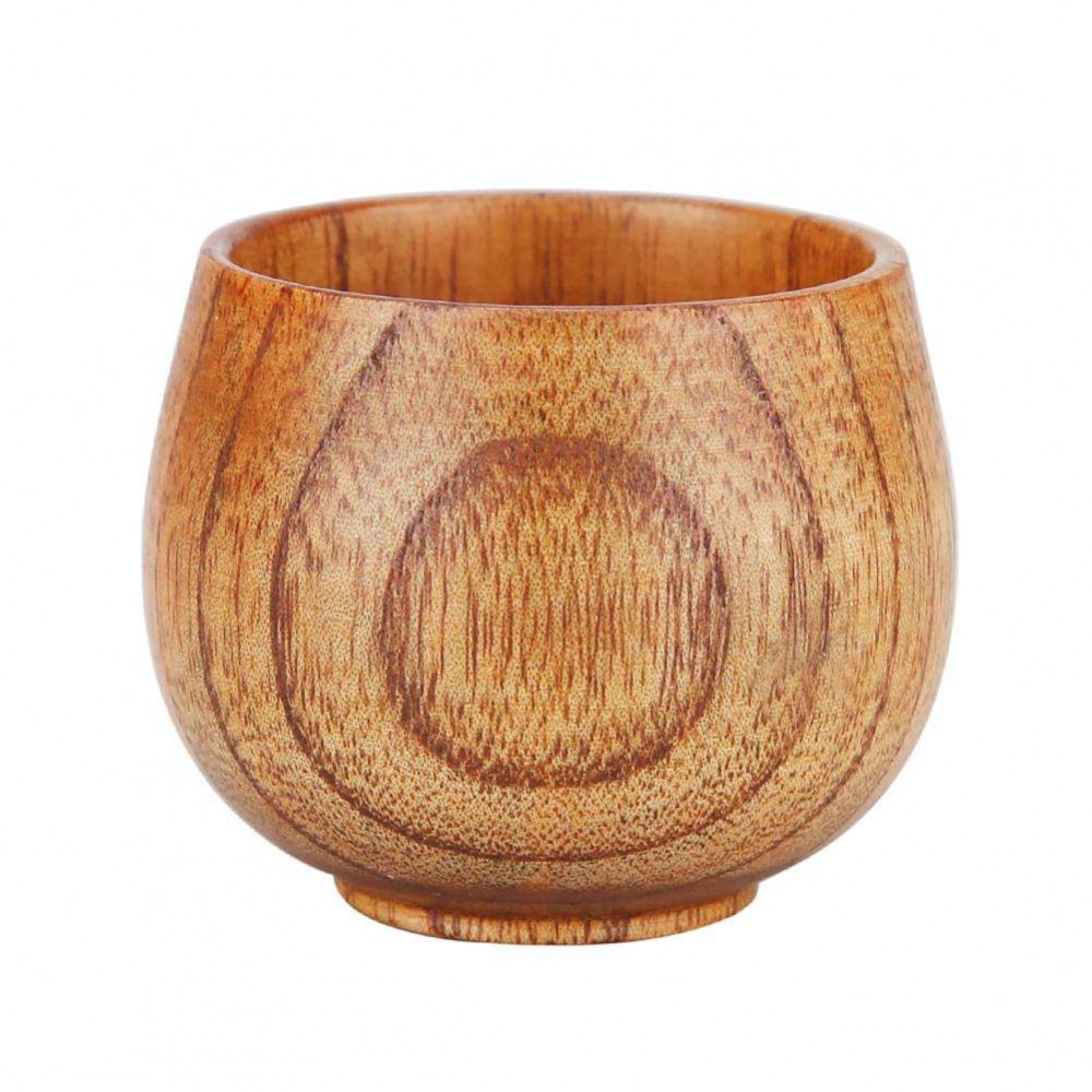 Jujube Wood Cup Handmade Natural Wooden Breakfast Drinkware Green Tea Cup